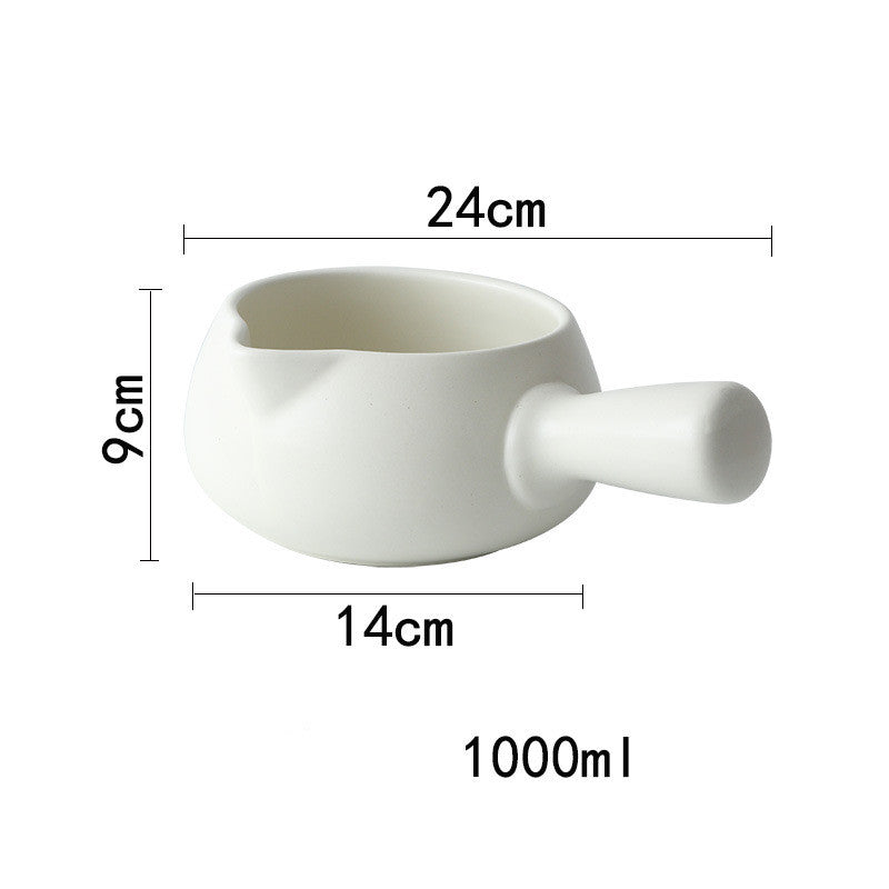 Japanese Style Ceramic Non-Stick Milk Pot