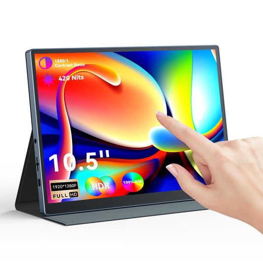 Eyoyo Portable Touchscreen Monitor 10.5" 1920x1280