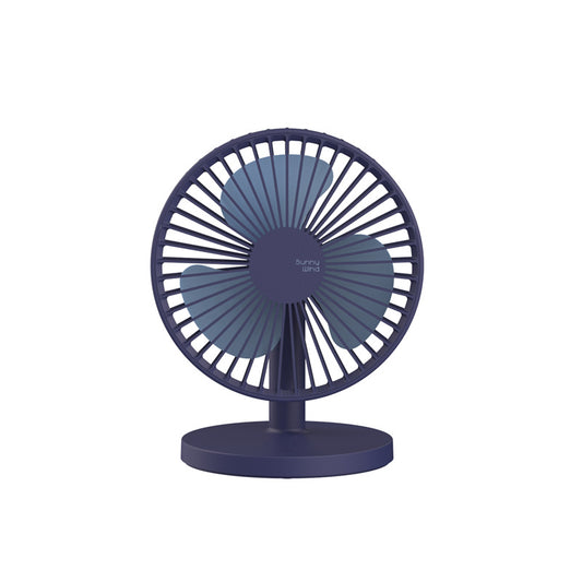 USB Rechargeable Desktop Fan with 3 Speed Settings