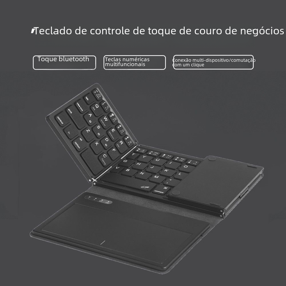 B055 Bluetooth Foldable Keyboard for Tablets & Phones
