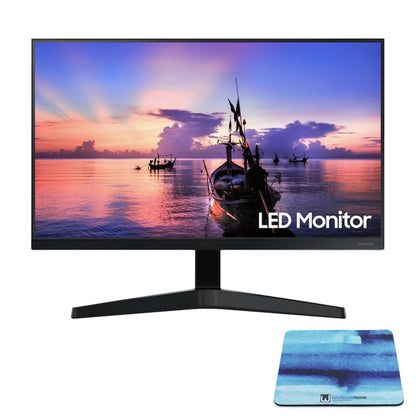 Samsung 27 Inch Monitor T35F FHD Computer Monitor 1080p LED 75Hz HDMI VGA Borderless AMD FreeSync LF27T350FHNXZA with Wholesalehome Mousepad