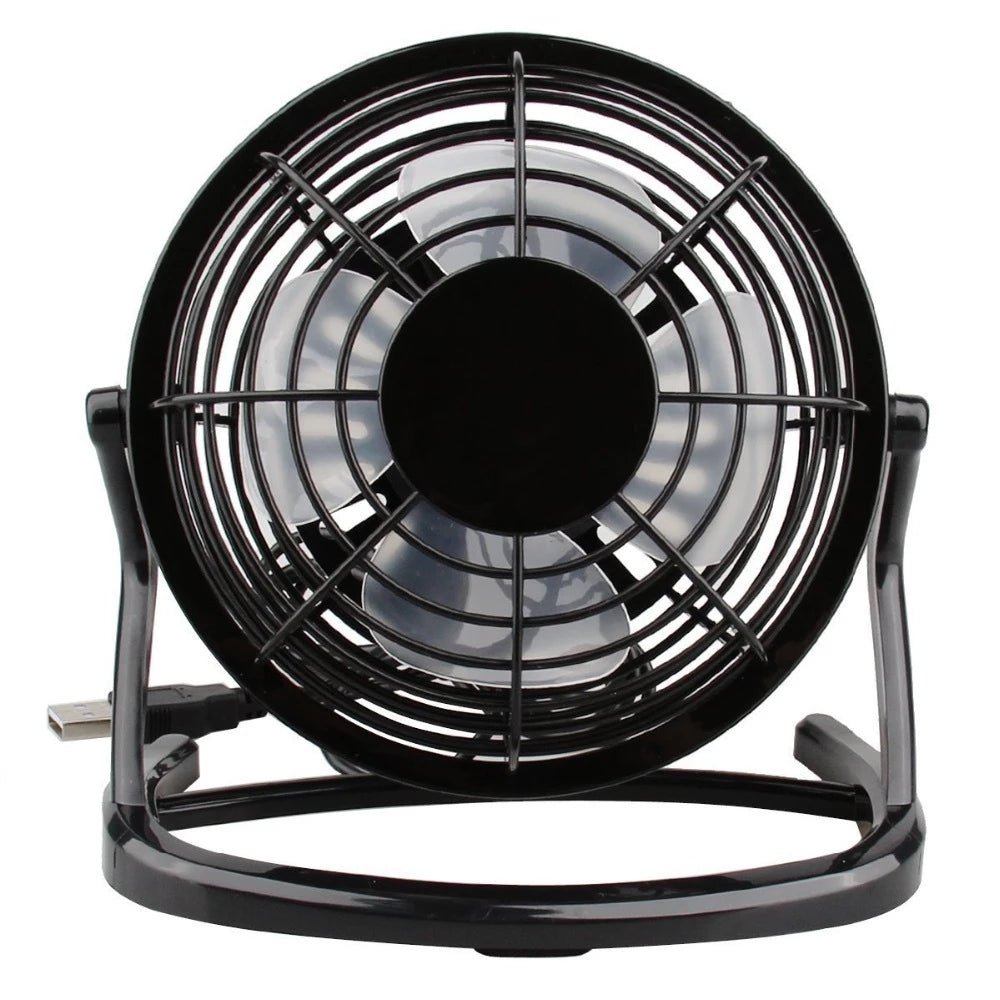 Portable USB Mini Desktop Fan with 180° Rotation