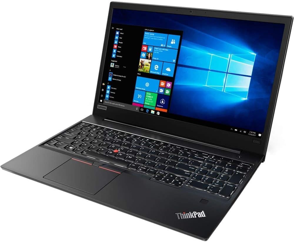 Lenovo ThinkPad E580 Laptop Computer 15.6 FHD(1920x1080) Business Laptop Intel Core i5-8250 16GB RAM 512GB SSD Fingerprint Wi-Fi Bluetooth HDMI Windows 10 Pro(Renewed)