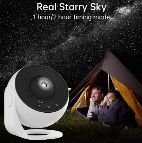 12-in-1 Rotating Galaxy Night Light Projector