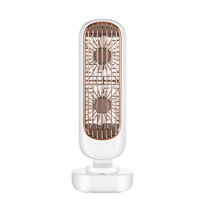 New Double Leaf USB Charging Tower Fan for Office