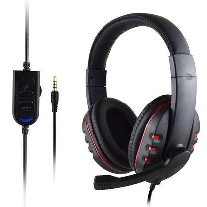 PS4 Over-Ear Luxury Gaming Headset with Plug Design