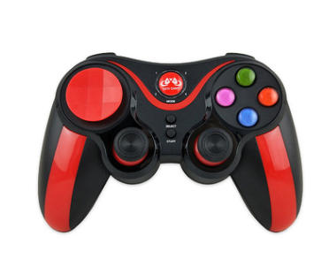 S5 Plus Bluetooth Mobile Game Controller | Android & iOS | Ergonomic | Bracket Included | Red