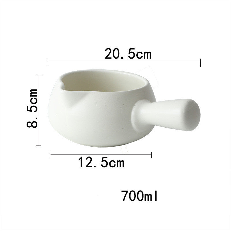 Japanese Style Ceramic Non-Stick Milk Pot