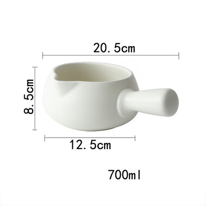 Japanese Style Ceramic Non-Stick Milk Pot