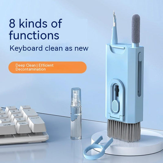Electronics Cleaning Brush Set – ABS & Nylon, Multi-Tool, Keyboard, Screen, Headphones, 9 Styles