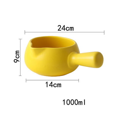 Japanese Style Ceramic Non-Stick Milk Pot
