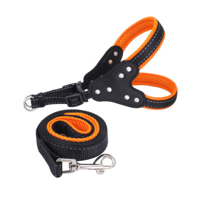 Rhinestone Reflective Pet Traction Sleeve