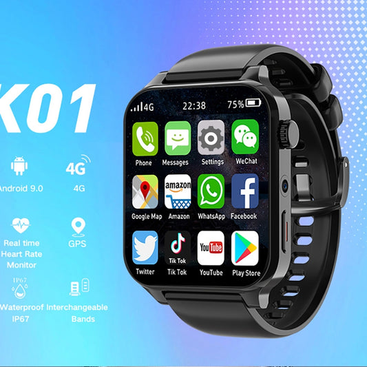 Large Screen Smartwatch for Gaming Photography & Payments
